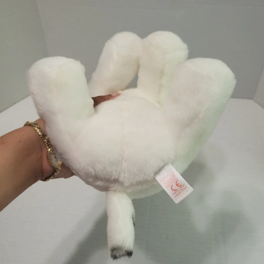 TY Classic Velvety Tundra White Baby Tiger 10